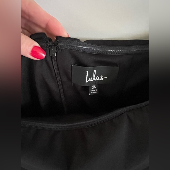 LITTLE BLACK STRAPLESS DRESS - LULUS - XS - Picture 3 of 3
